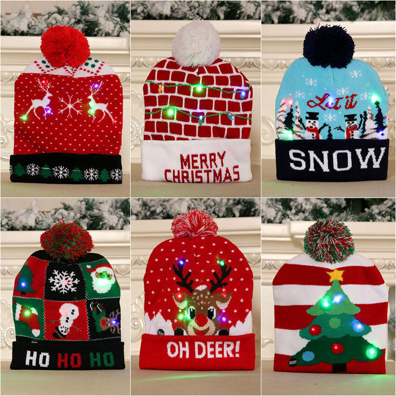 LED Christmas Hat & Christmas Gift Kids