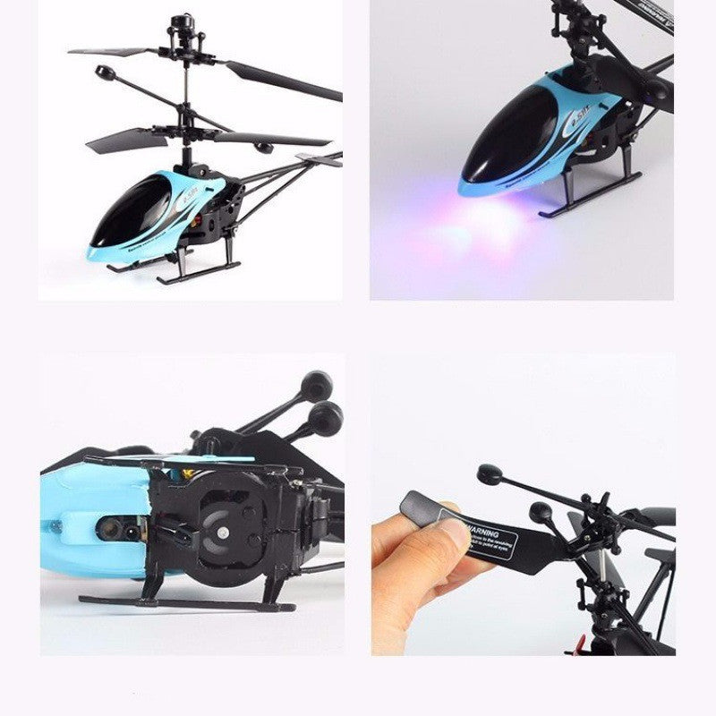 Rechargeable Mini RC Drone Remote Safe Fall-resistant RC Helicopters Drone