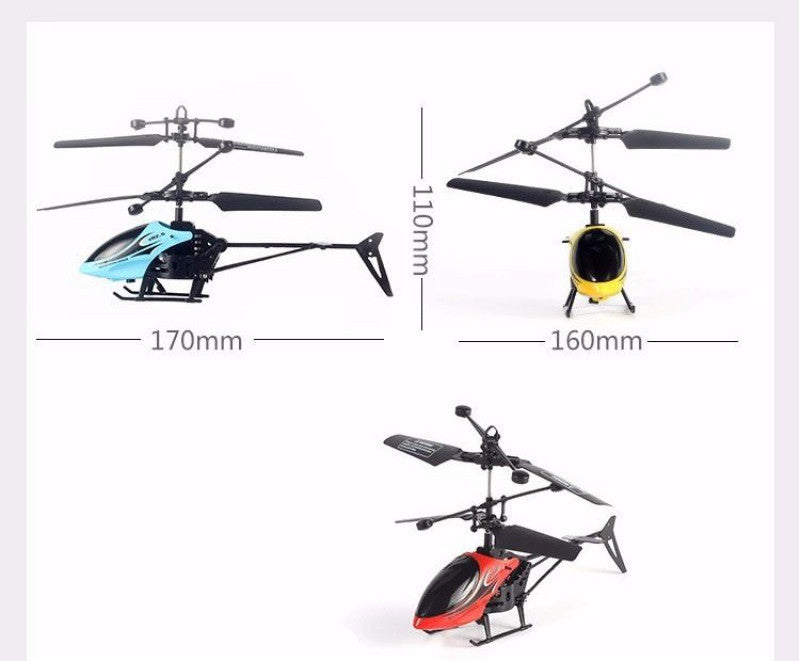 Rechargeable Mini RC Drone Remote Safe Fall-resistant RC Helicopters Drone