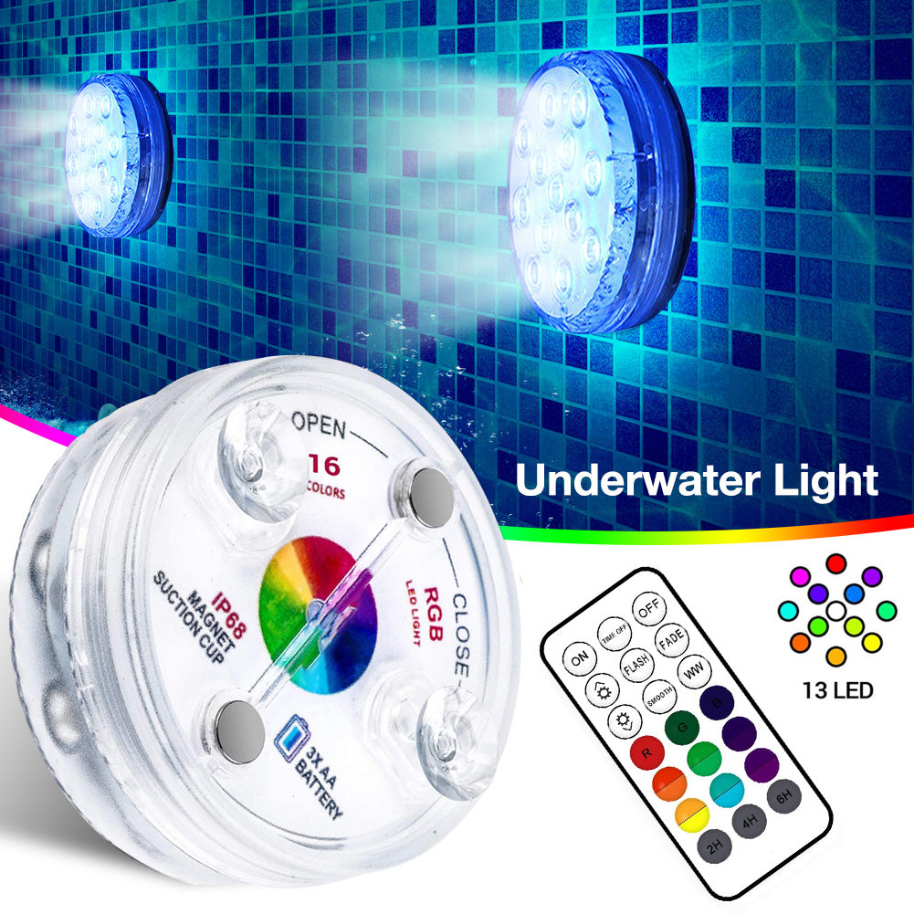 Hitopin Submersible LED Lights Waterproof