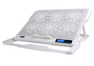 Laptop Cooling Pad, Laptop Cooler with 6 Quiet Led Fans for 15.6-17 Inch Laptop Cooling Fan Stand,Switch Control Fan Speed Function