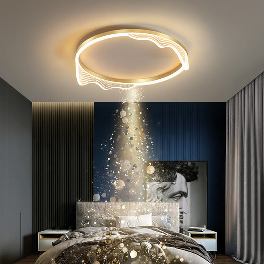 Romantic Ceiling Personalised Study Lighting Remote Control Square Ceiling Lights