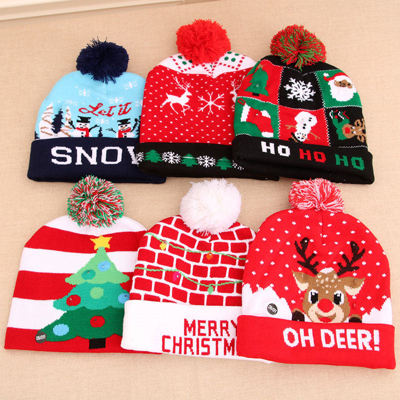 LED Christmas Hat & Christmas Gift Kids
