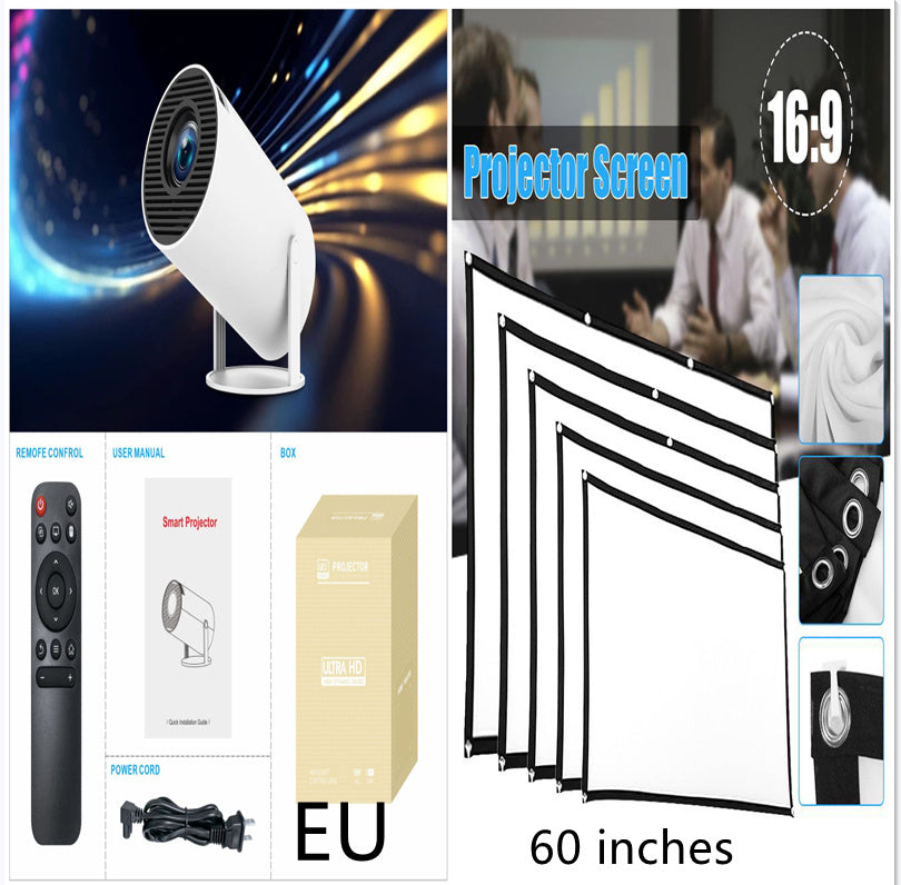HY300 Pro Projector Home Theater Entertainment Portable 4K